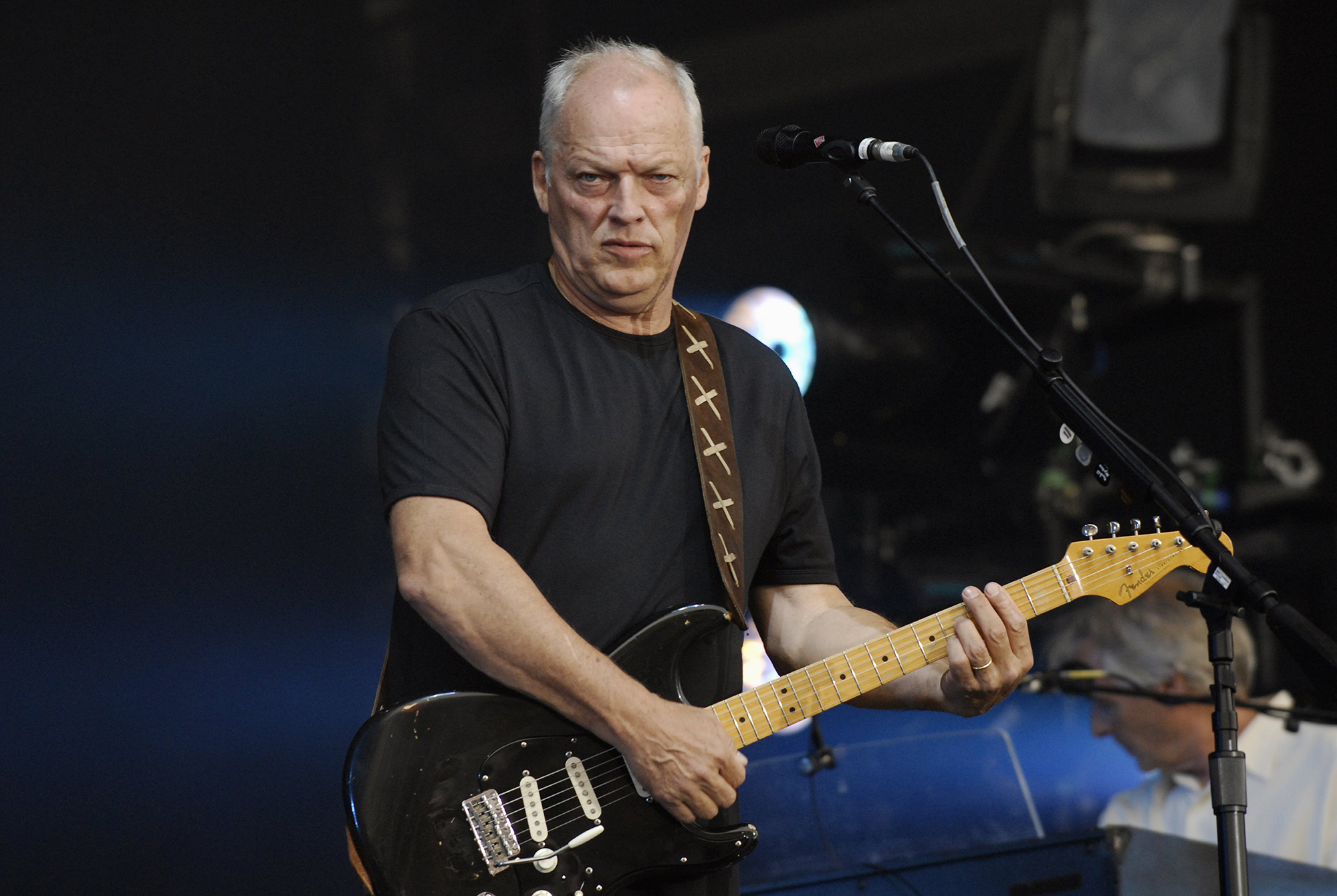 Il chitarrista inglese David Gilmour