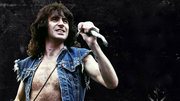 Il cantante degli AC/DC Bon Scott