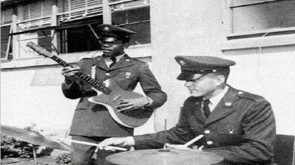 Jimi Hendrix al tempo del servizio militare