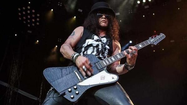 Il chitarrista americano Slash