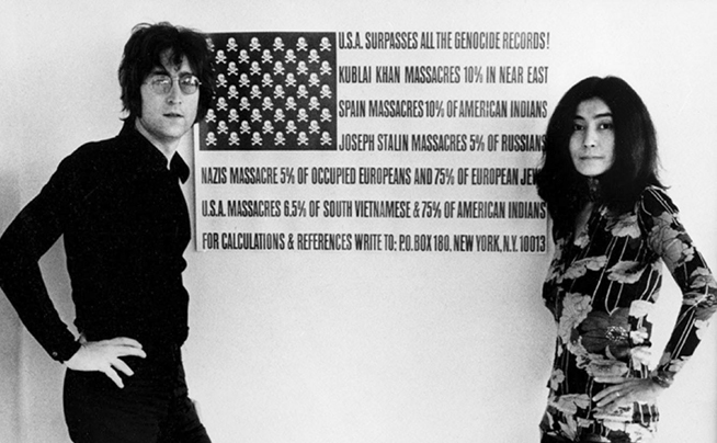 John Lennon e Yoko Ono