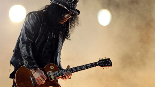 Il chitarrista americano Slash