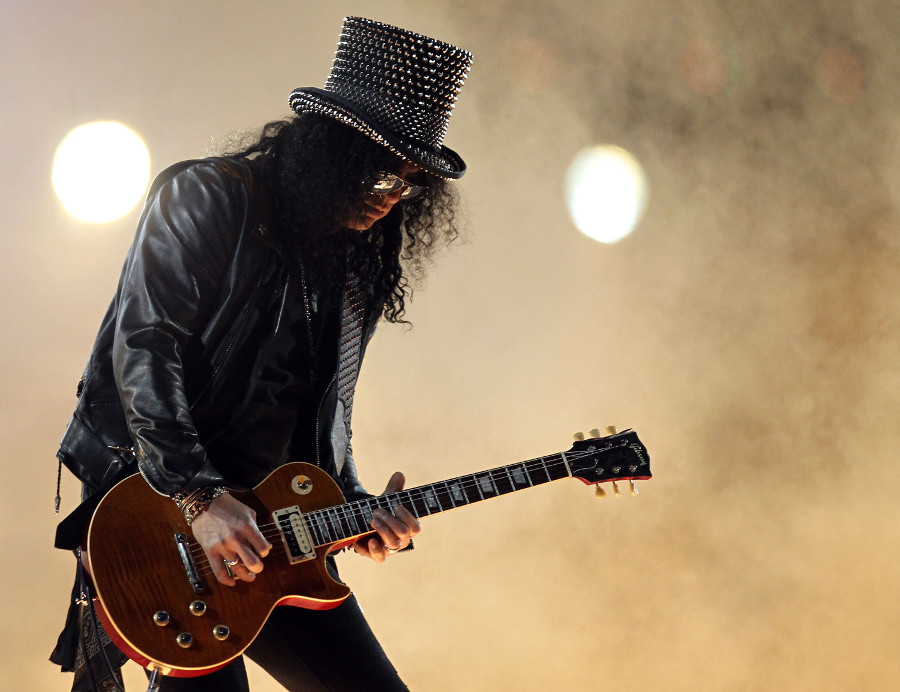 Il chitarrista americano Slash