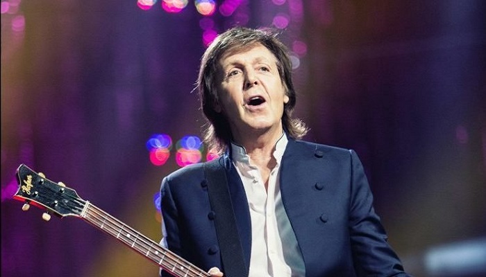 Il bassista Paul McCartney