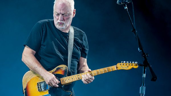 David Gilmour e la sua Fender Telecaster