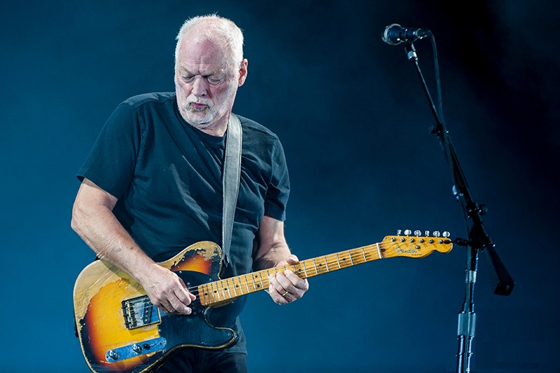 David Gilmour e la sua Fender Telecaster