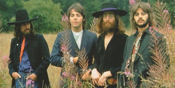 Image from the last Beatles photo session, August 22, 1969 