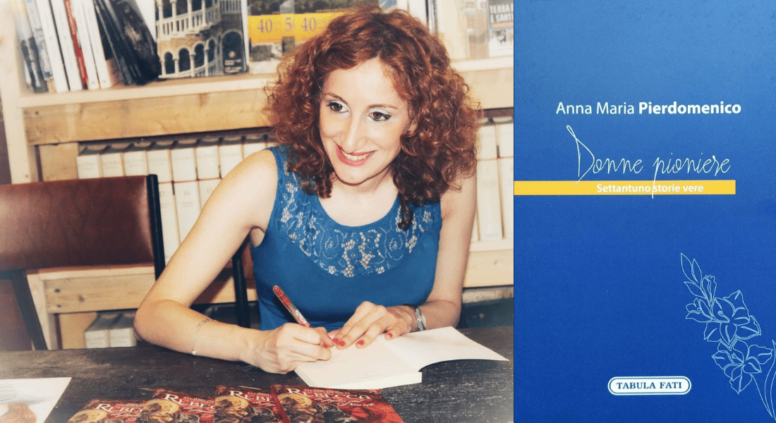 Donne Pioniere, l'autrice e la copertina