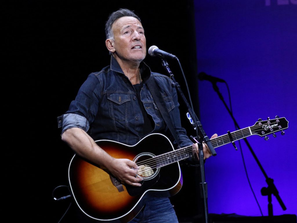 Bruce Springsteen sul palco