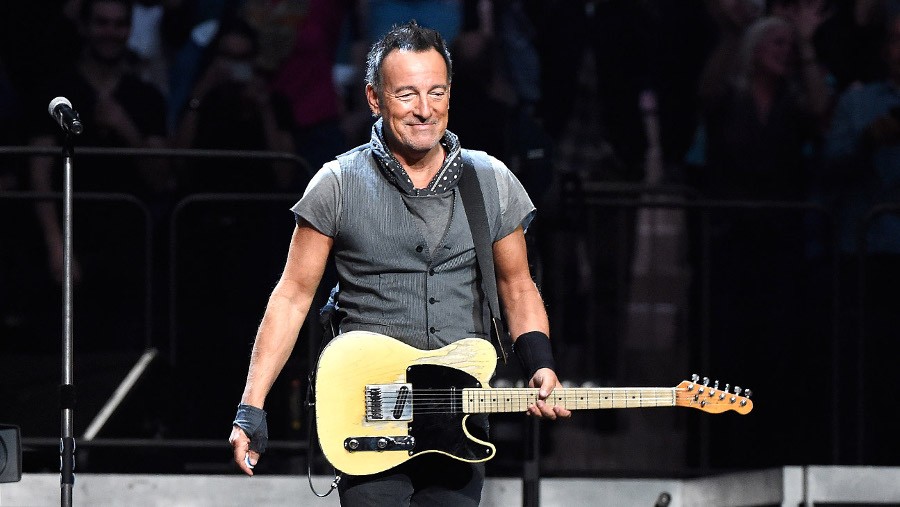 Il rocker americano Bruce Springsteen