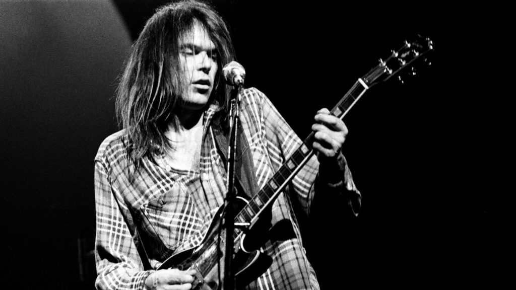 Il cantautore canadese Neil Young