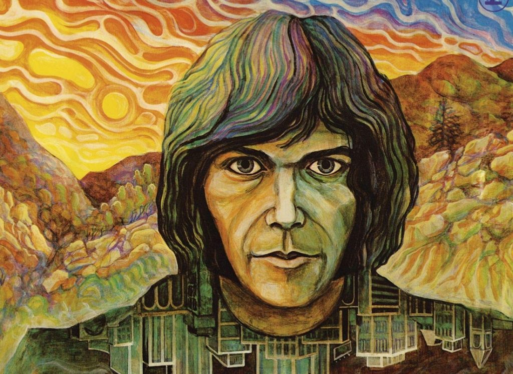 Neil Young, la copertina del primo disco