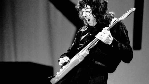 Il chitarrista inglese Gary Moore