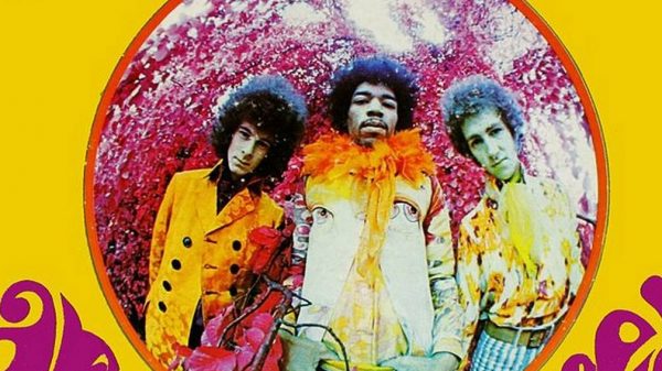 La copertina del primo disco di Jimi Hendrix