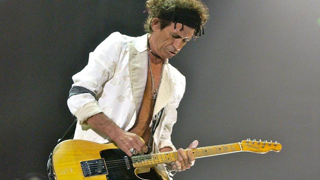 Il chitarrista dei Rolling Stones Keith Richards