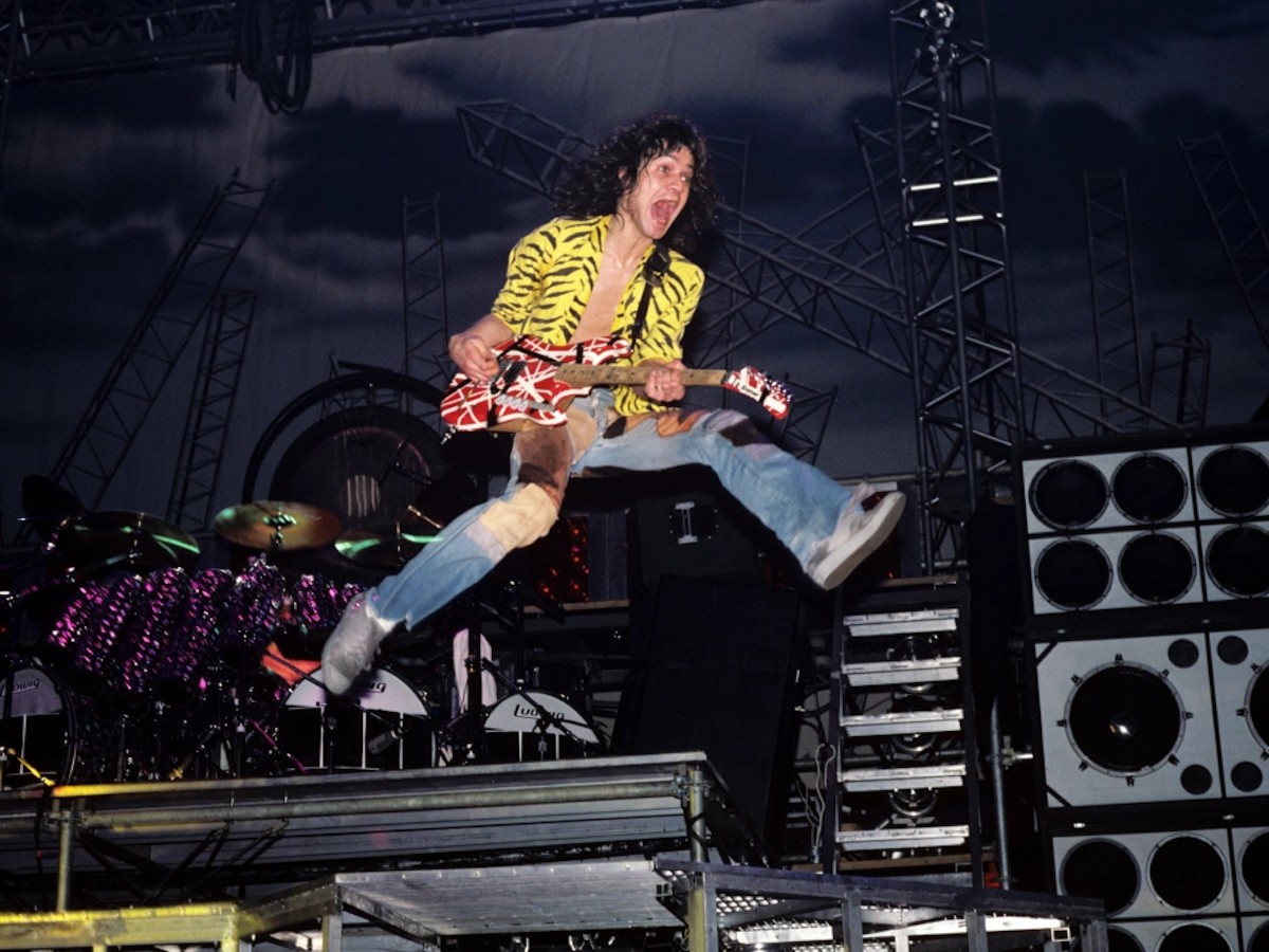 Eddie Van Halen nel 1984 - Photo Cedits: Ebet Roberts/Getty Images/rollingstone.it