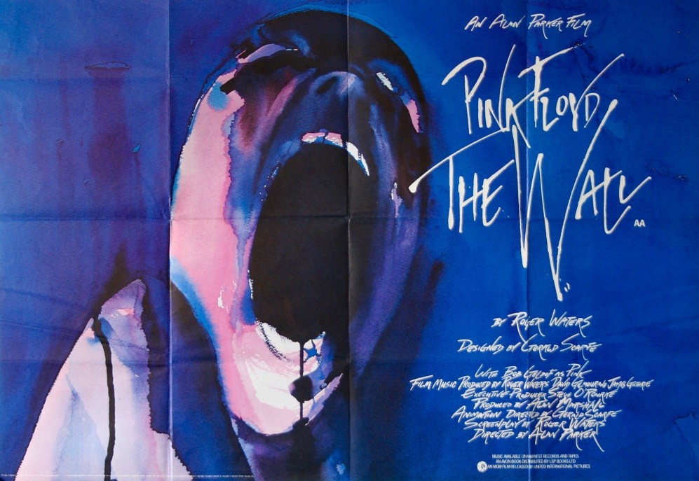 Locandina del film The Wall dei Pink Floyd