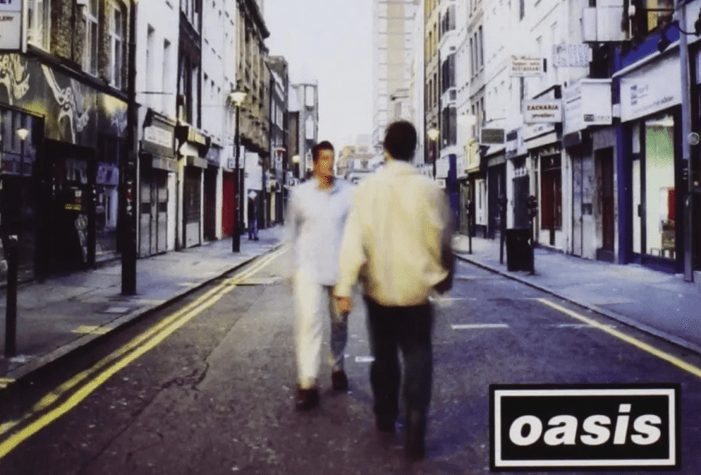 Oasis, la copertina