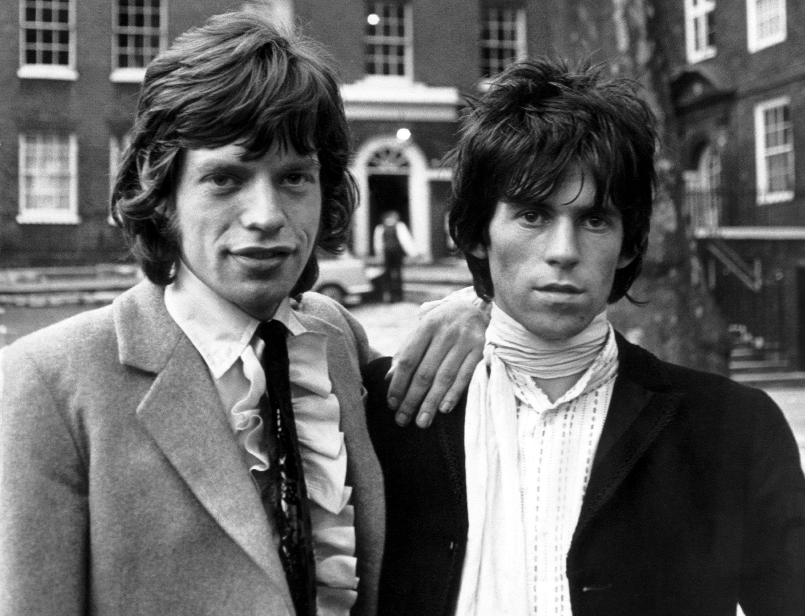 Kick Jagger e Keith Richards