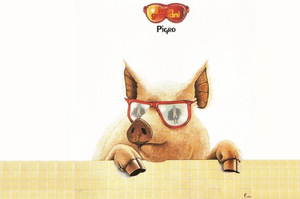 La copertina di "Pigro"