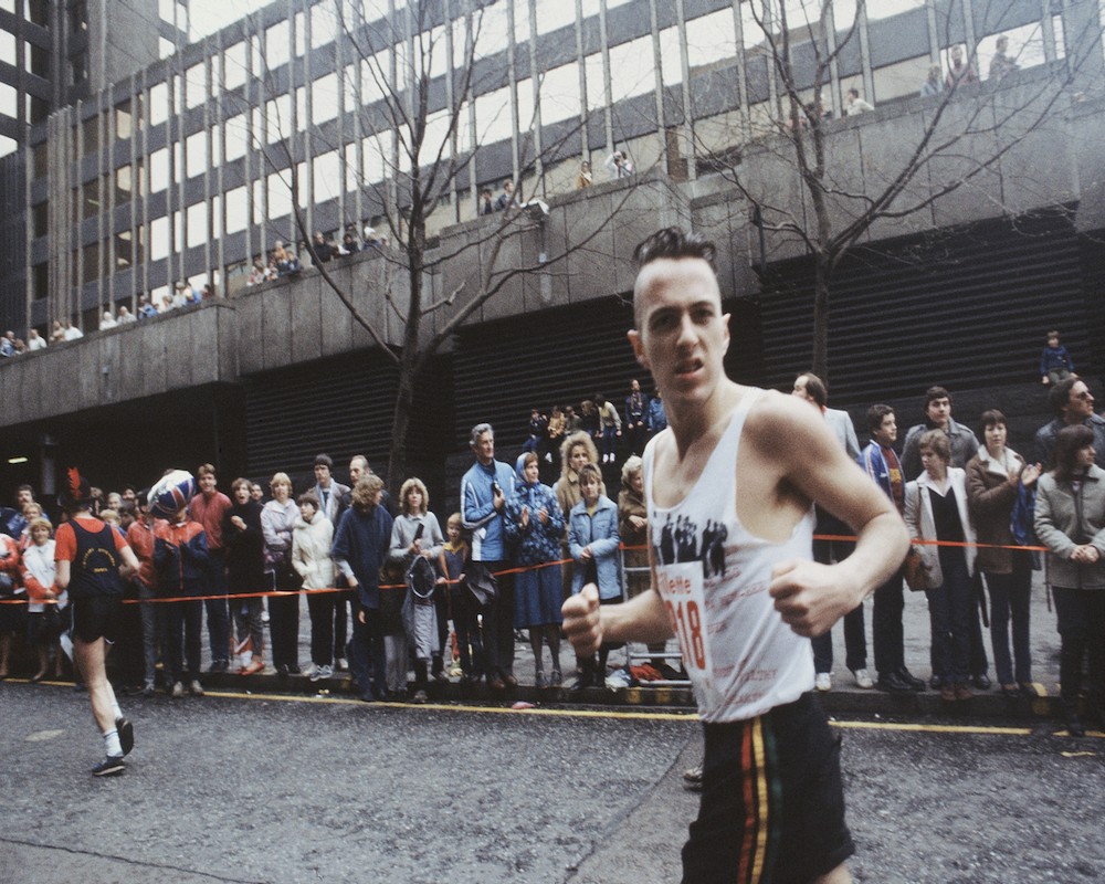 Joe Strummer, London Marathon, a colori.