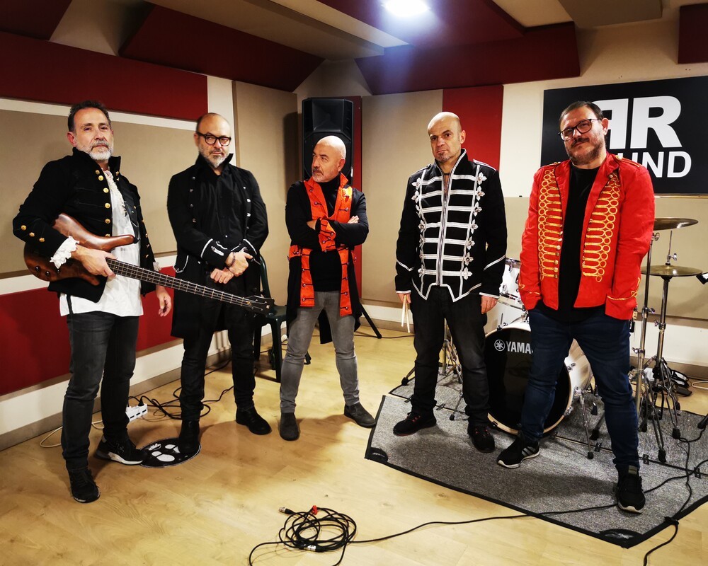 PitWine in studio registrazione.