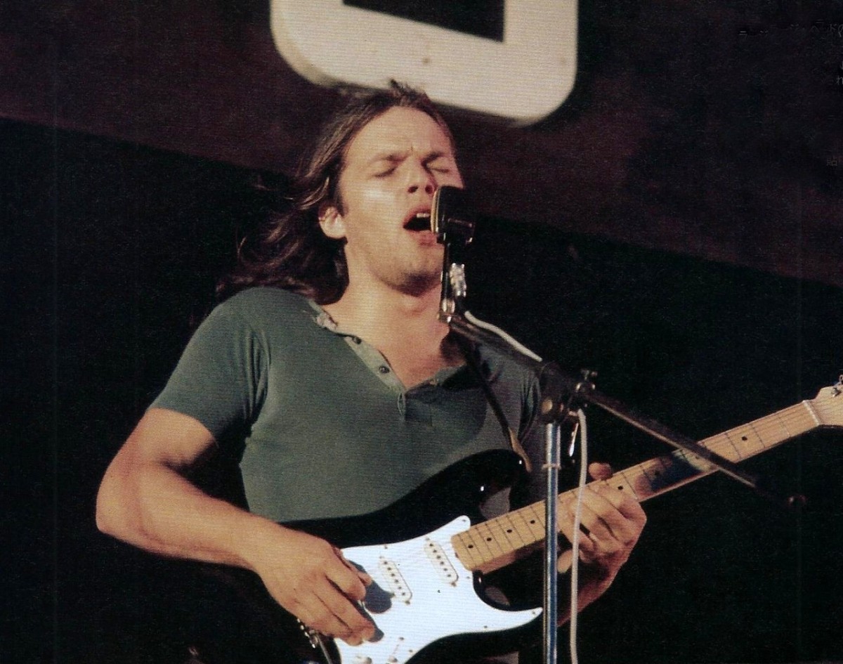 David Gilmour negli anni 70