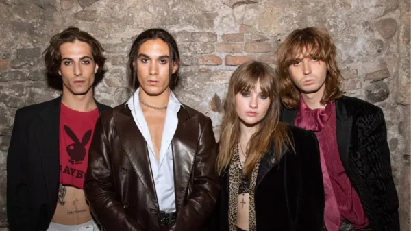 La rock band italiana dei Maneskin