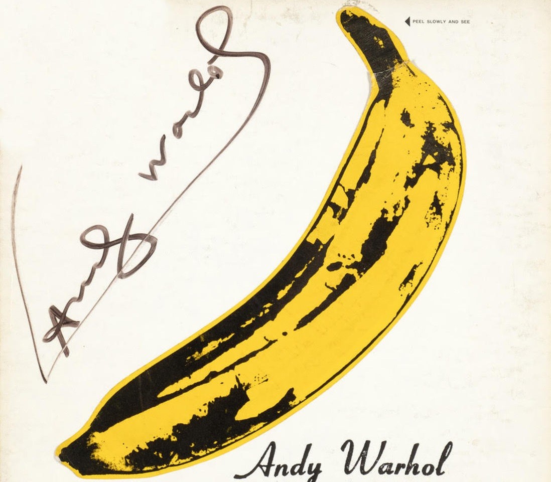 La mitica banana di Warhol