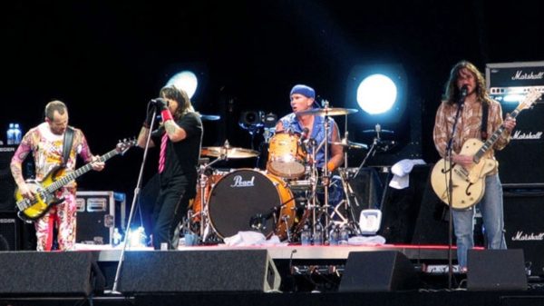 I Red Hot Chili Peppers in concerto