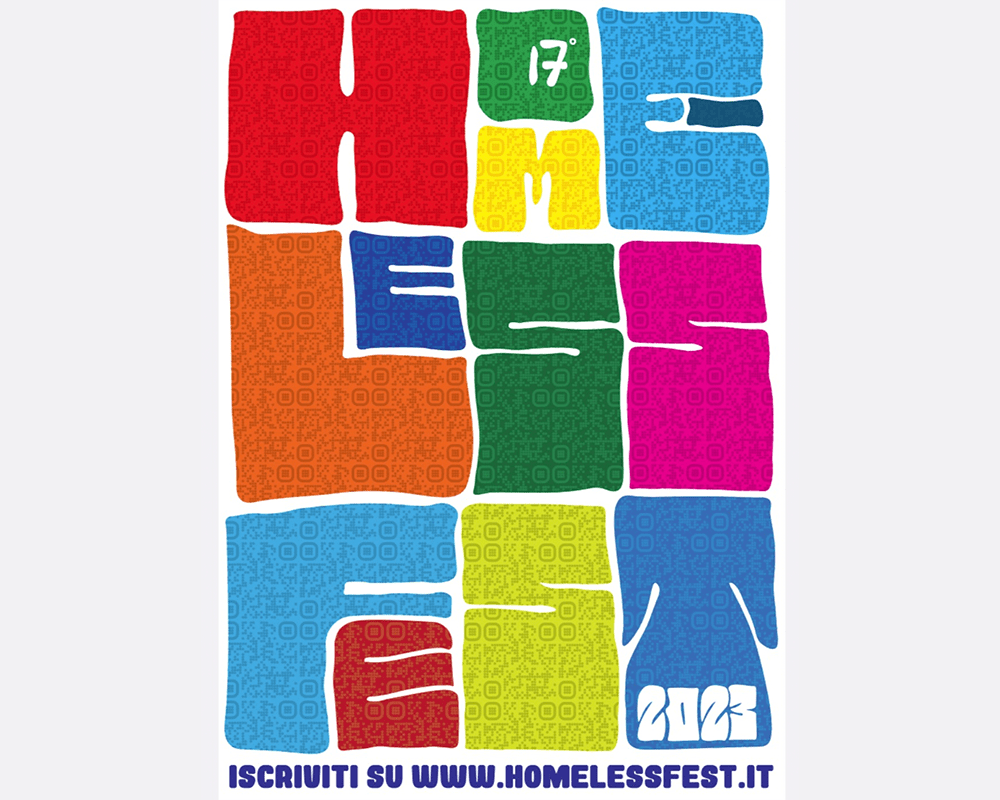 La locandina dell'Homeless Festival