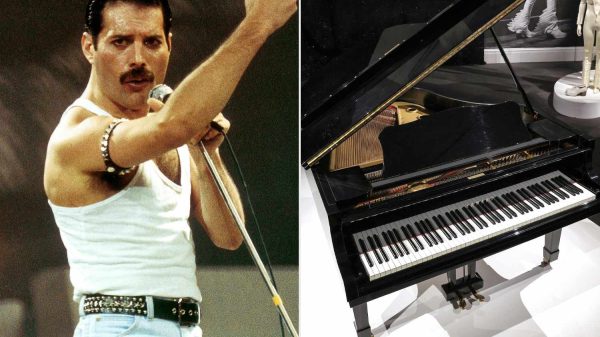 Freddie Mercury e il suo pianoforte