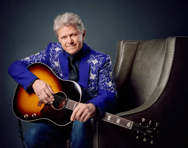 Peter Cetera con la sua chitarra