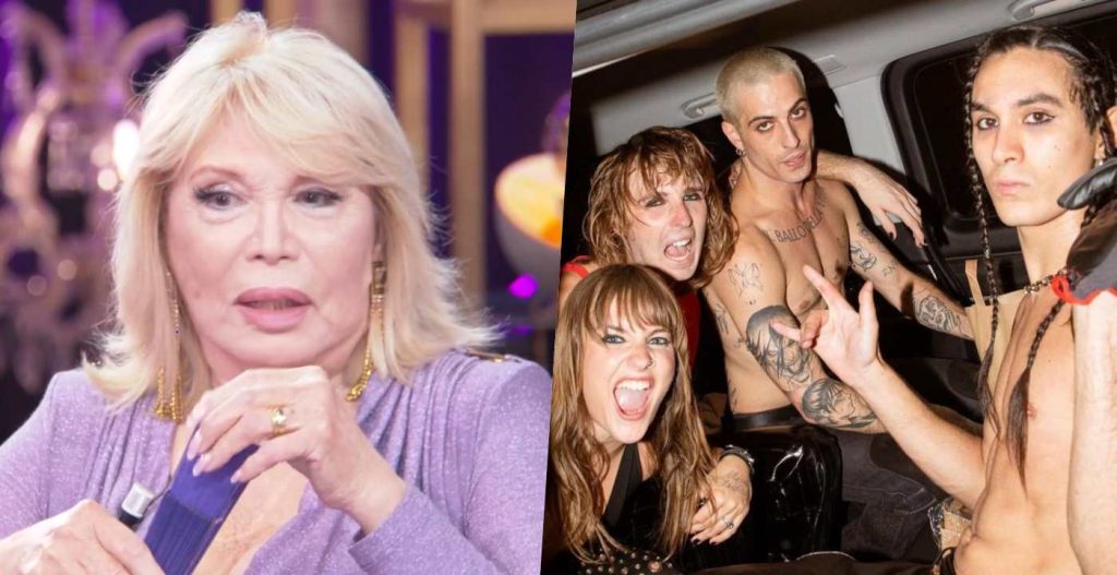 Amanda Lear e il suo no ai Maneskin