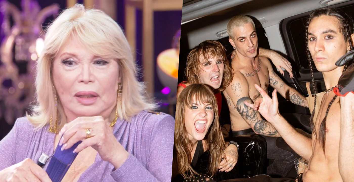 Amanda Lear e il suo no ai Maneskin