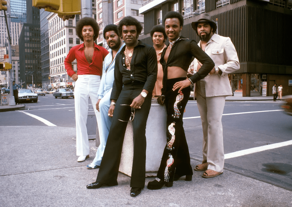 La formazione americana degli Isley Brothers