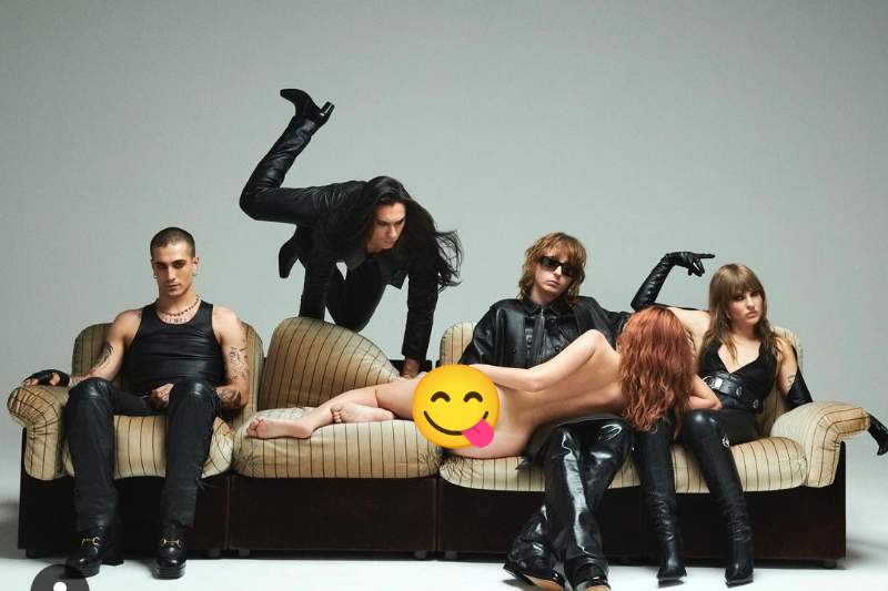 La rock band italiana dei Maneskin