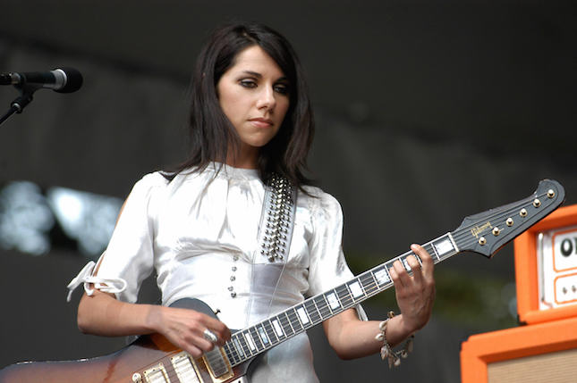 La musicista inglese PJ Harvey