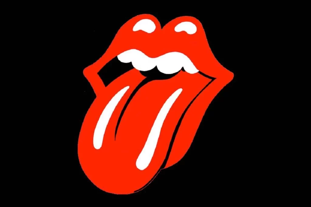 L'iconico logo dei Rolling Stones