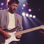 Il chitarrista inglese Eric Clapton