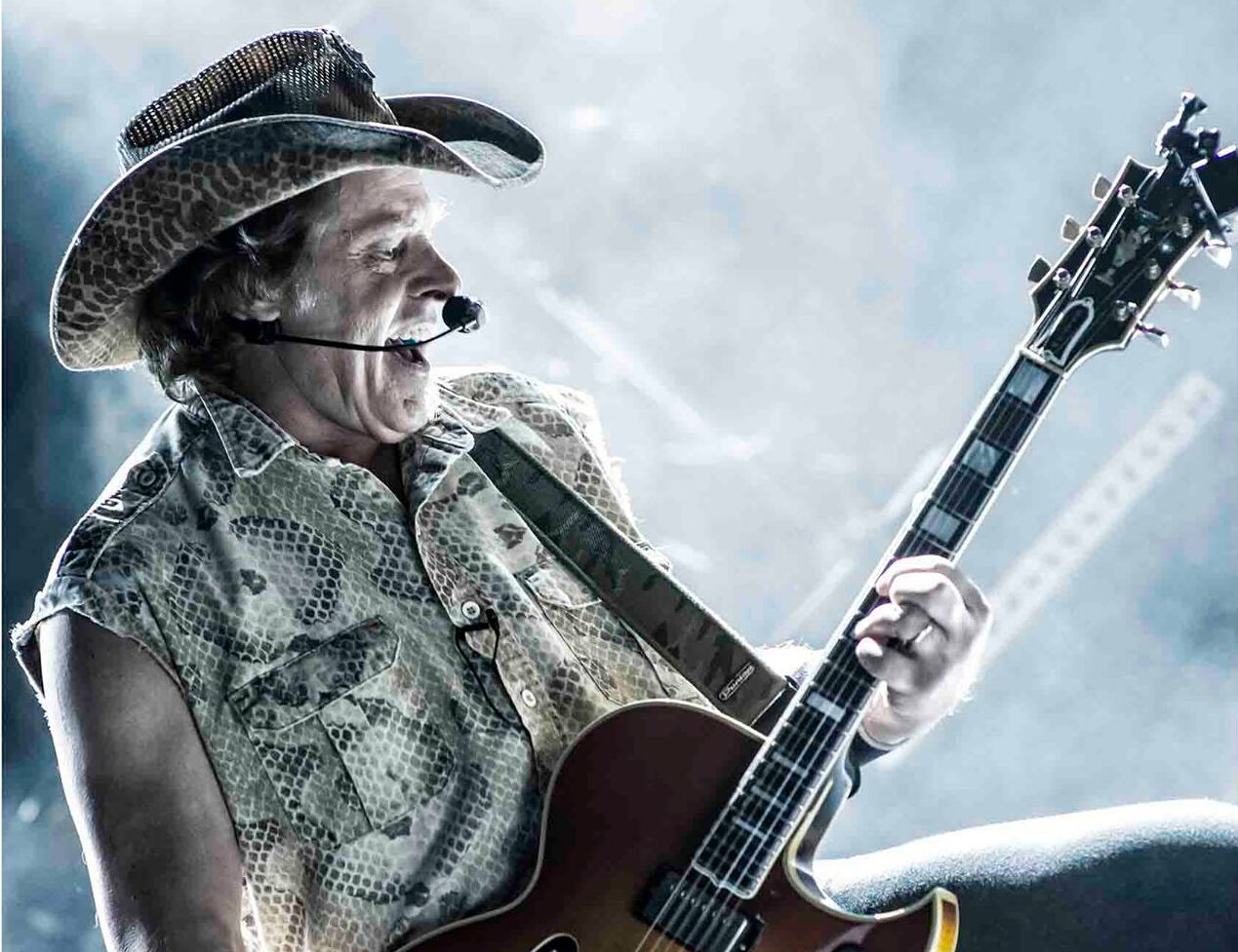 Il chitarrista Ted Nugent