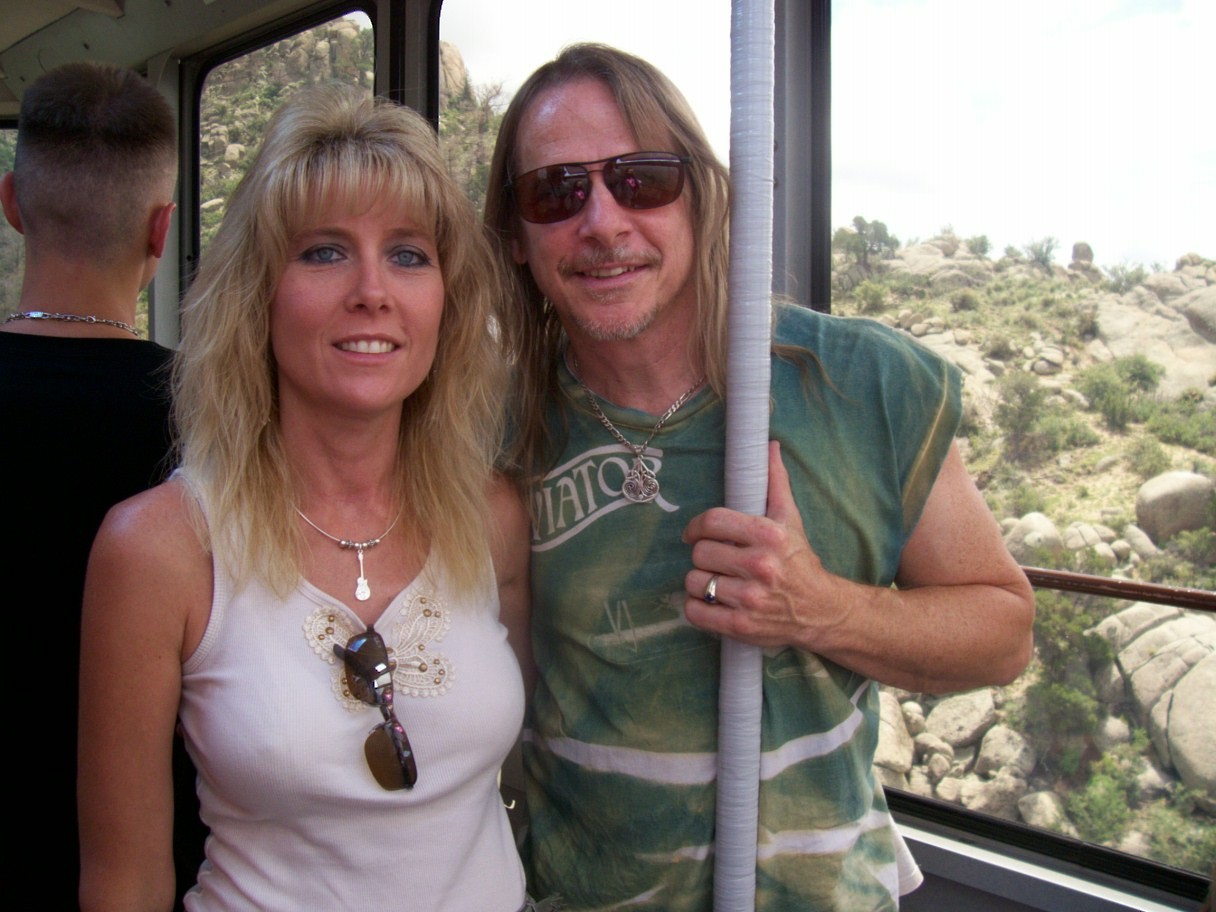 Steve Morse e sua moglie Janine