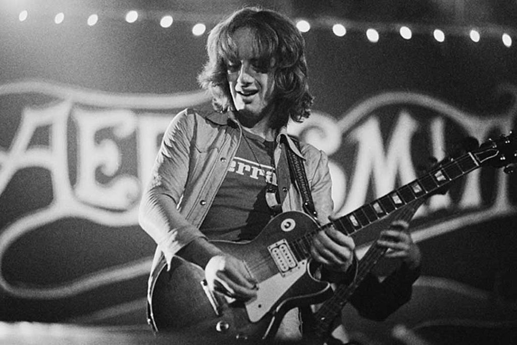 Il chitarrista americano Brad Whitford