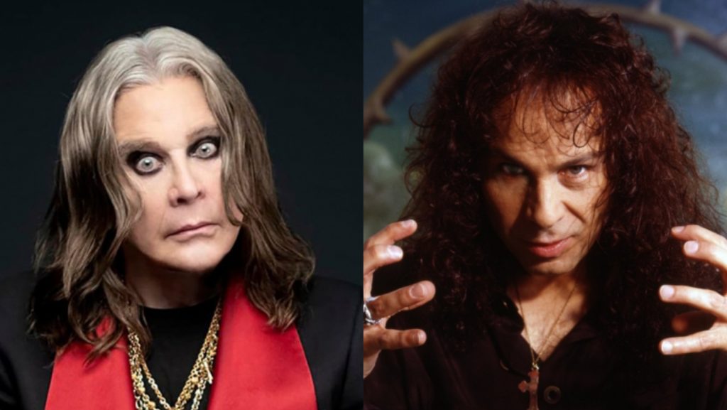 Ozzy Osbourne e Ronnie James Dio