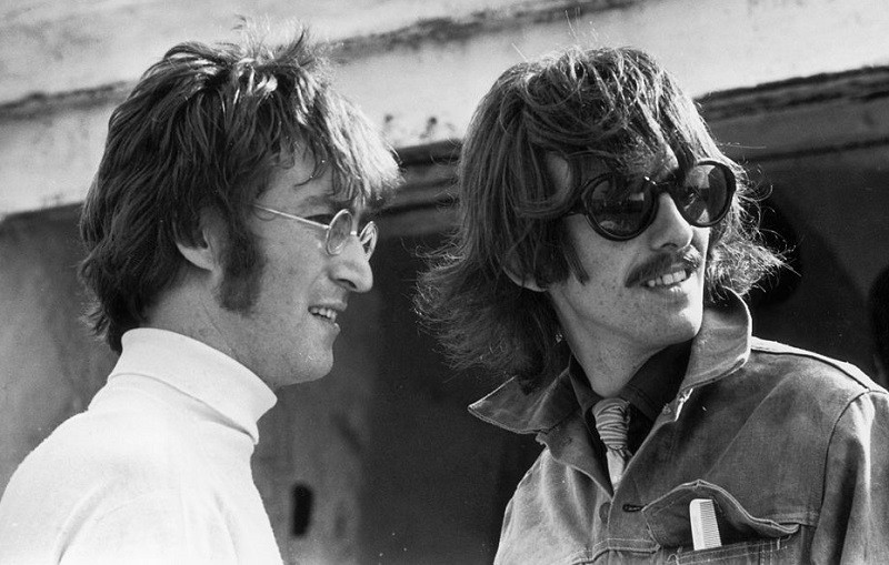 John Lennon e George Harrison