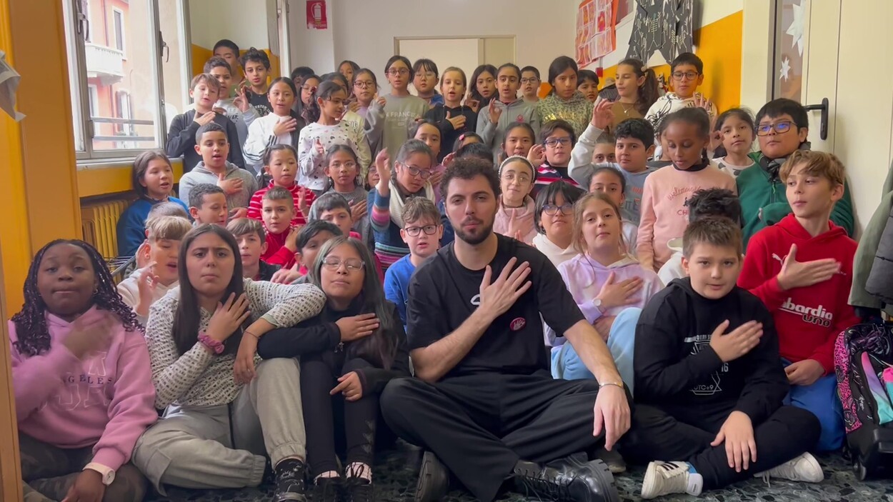 Revman con i ragazzi delle scuole