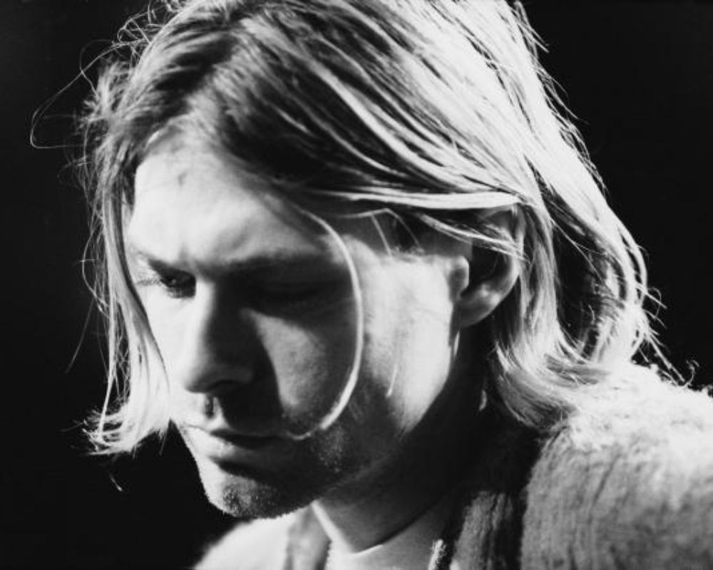 Kurt Cobain, leader della band grunge Nirvana
