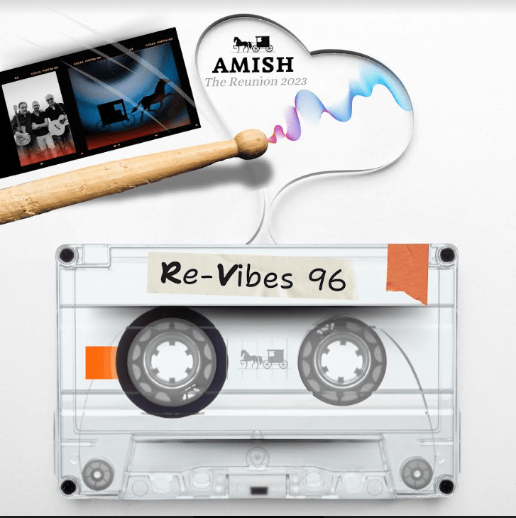 Copertina dellìalbum rimasterizzato degli Amish: Re-vibes 96