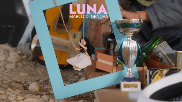 copetina del singolo rivisitato di "Luna" da Marco Di Genova