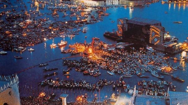 Il concerto dei Pink Floyd a Venezia